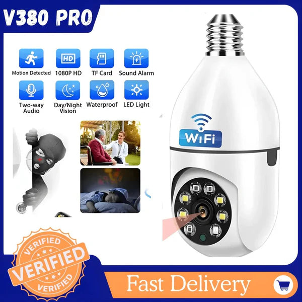 V380  PTZ BULB CAMERA